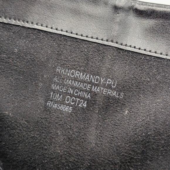 Nordstrom Rack Normandy Block Heel Bootie Women's Black Size US10M EU40.5 - Picture 6 of 15